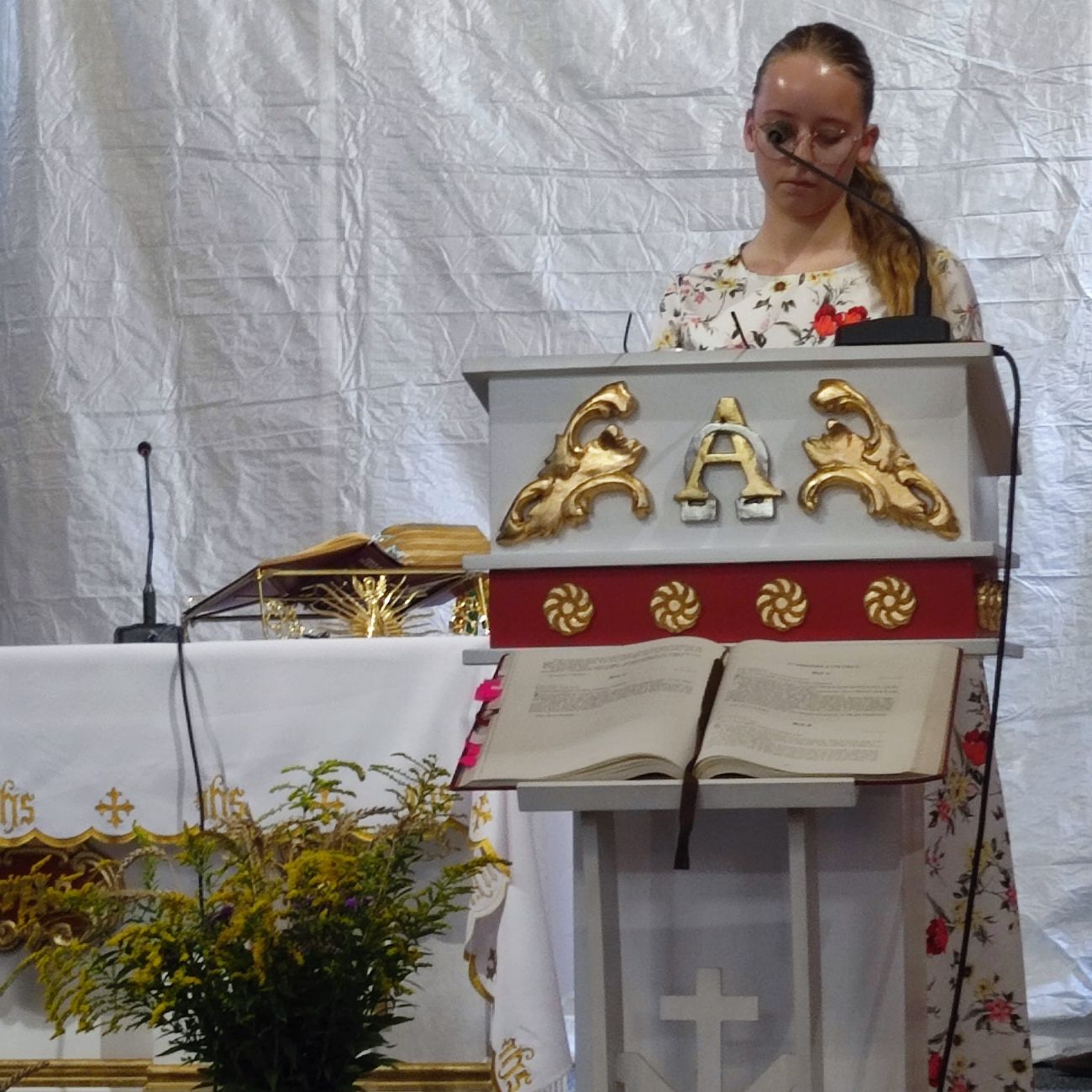 Dożynki parafialne w Kowalewie Opactwie