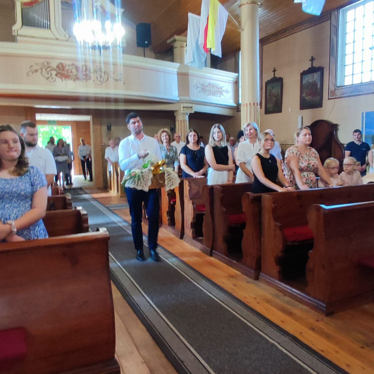 Dożynki parafialne w Kowalewie Opactwie