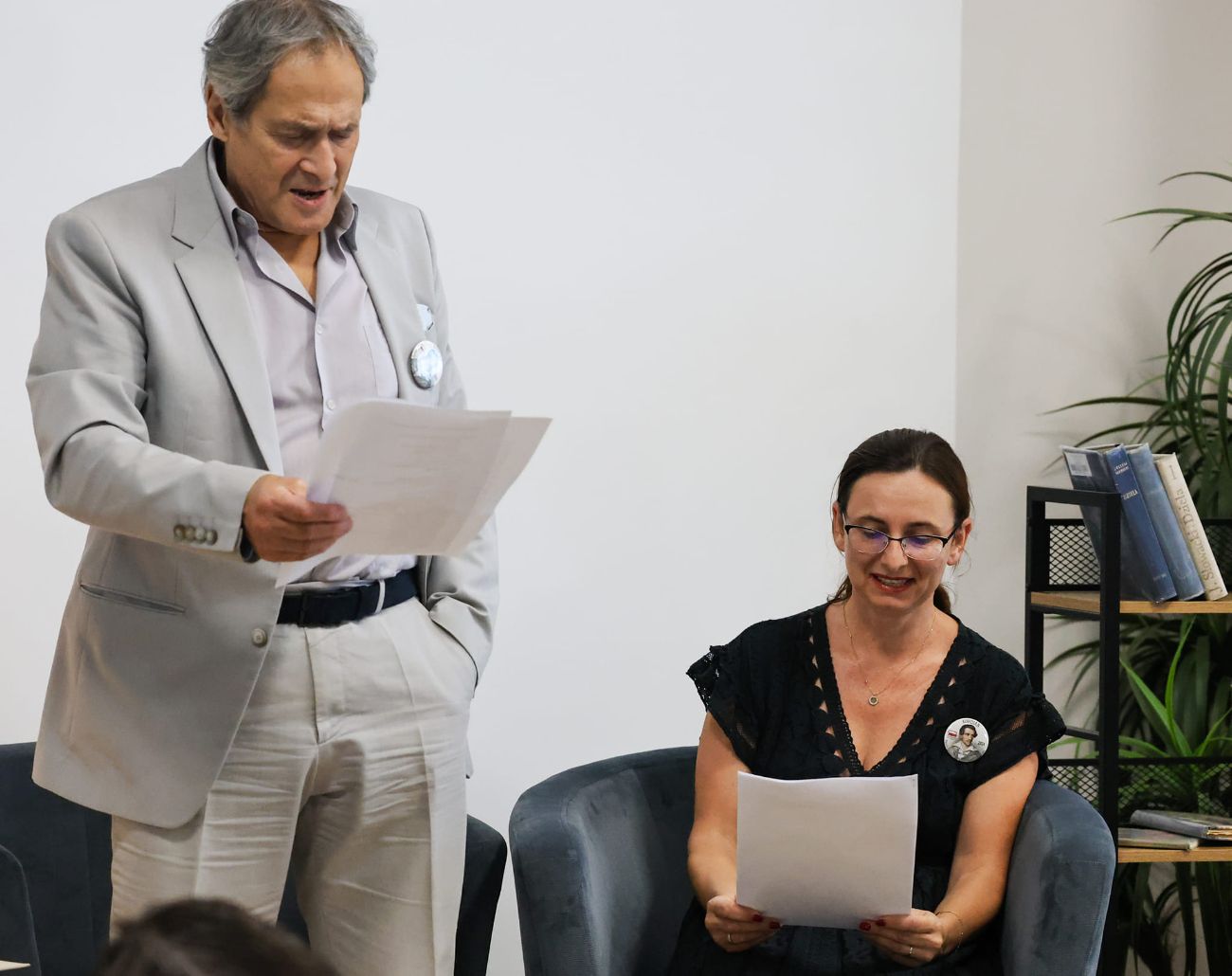 Czytali z Jerzym Zelnikiem