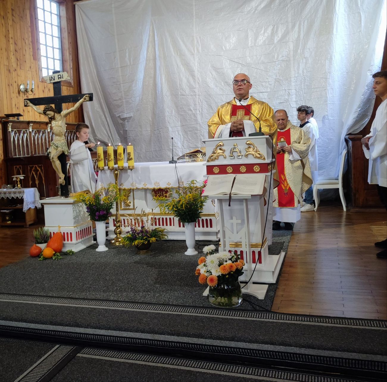 Dożynki parafialne w Kowalewie Opactwie