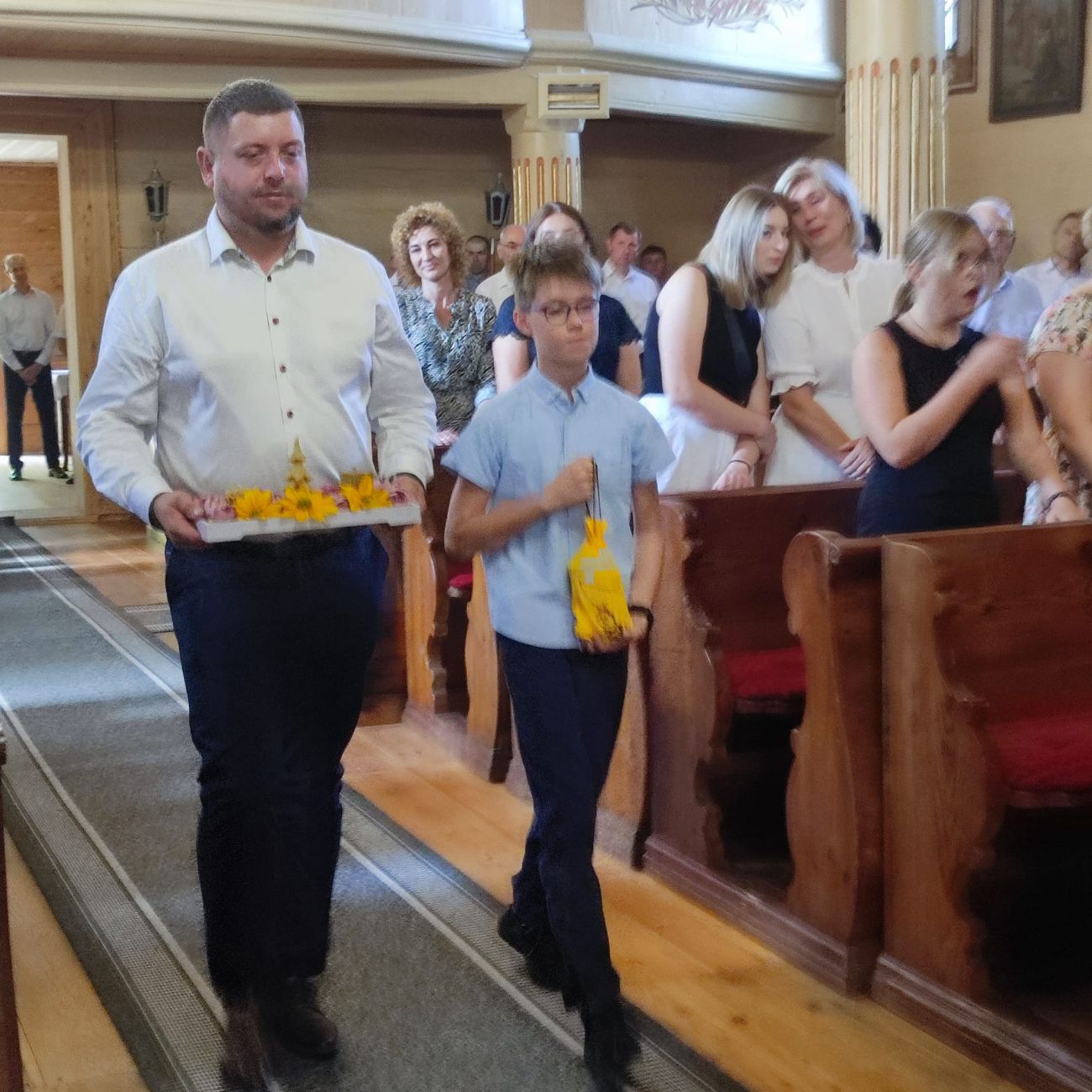 Dożynki parafialne w Kowalewie Opactwie