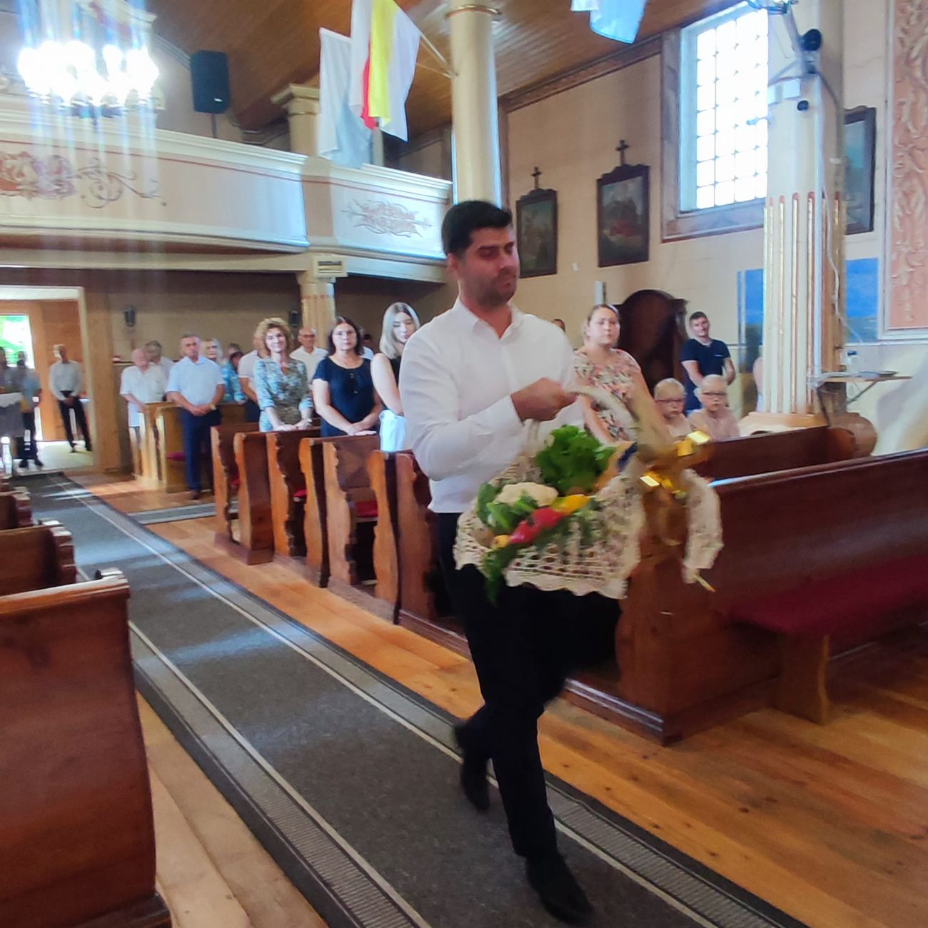 Dożynki parafialne w Kowalewie Opactwie