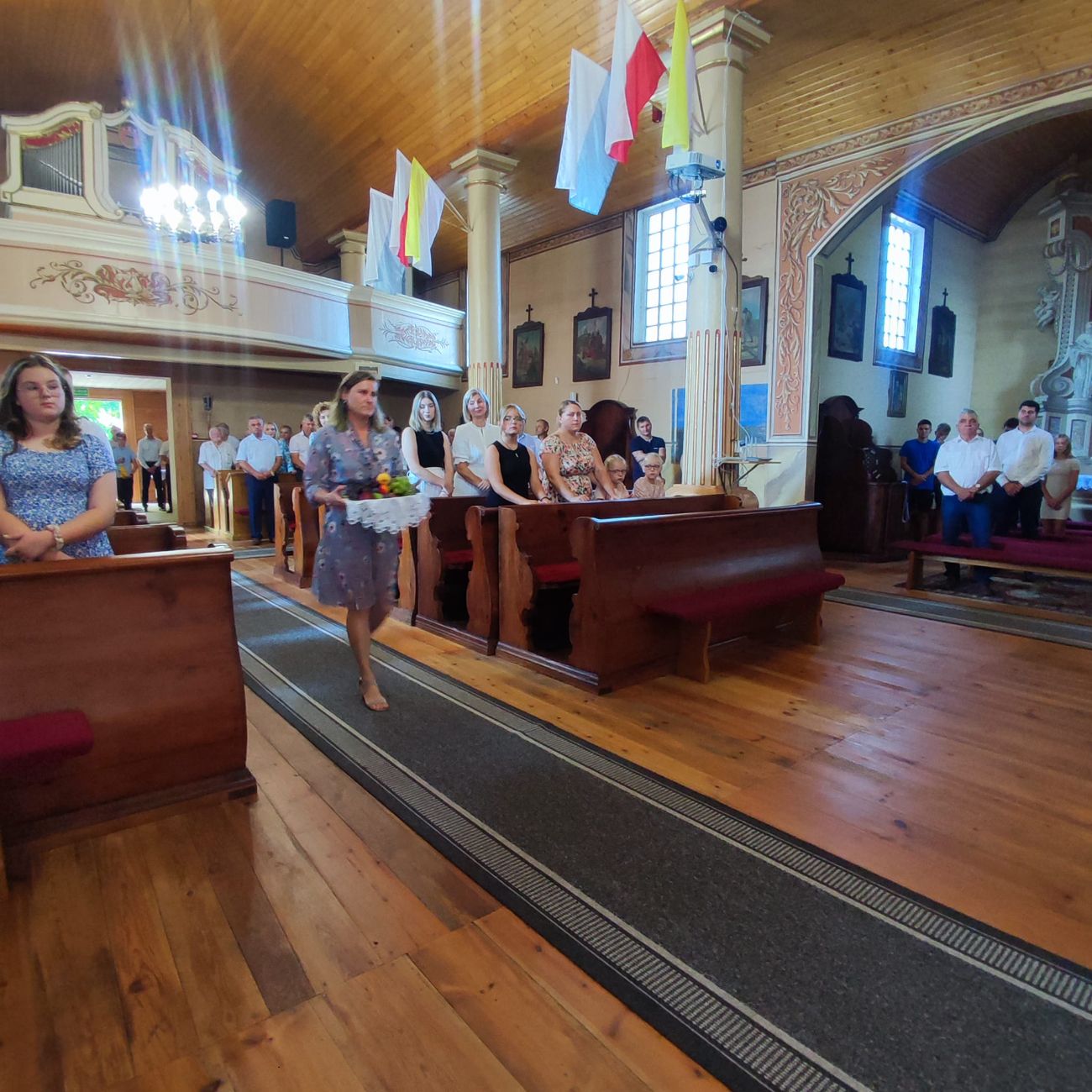 Dożynki parafialne w Kowalewie Opactwie