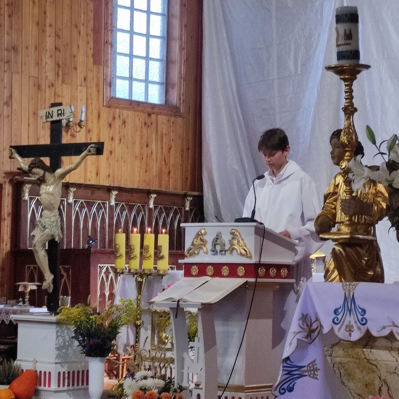 Dożynki parafialne w Kowalewie Opactwie