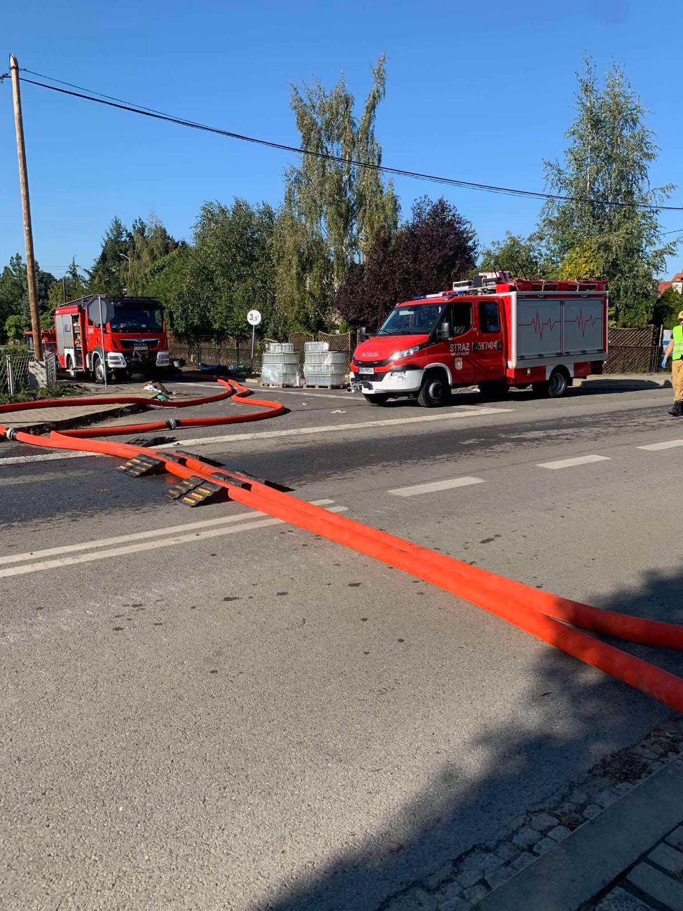 Wrócili z terenów powodziowych