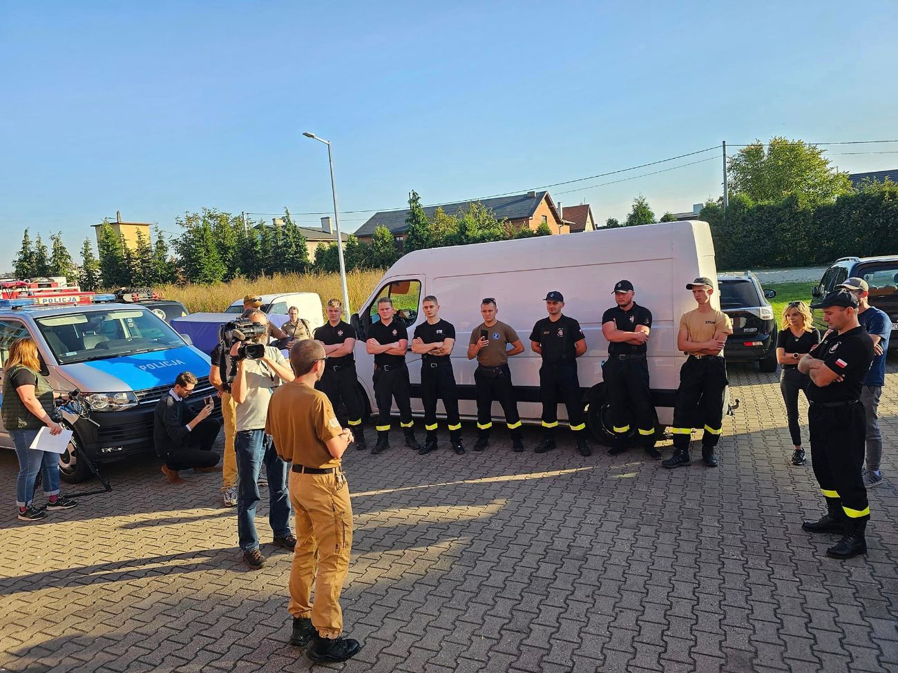 Nasi druhowie z WGRP, Ciążenia i Woli Koszuckiej pomogli powodzianom