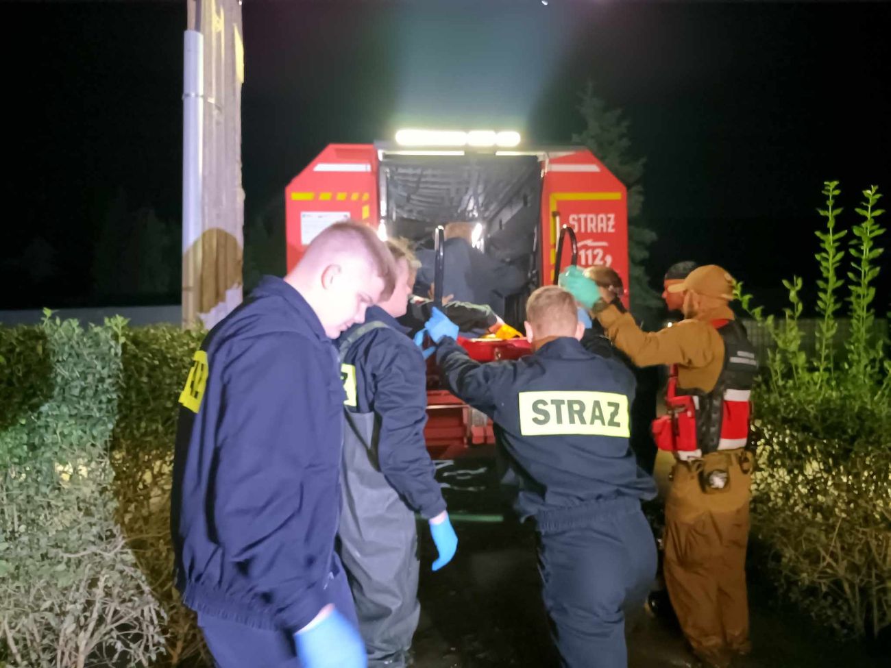 Nasi druhowie z WGRP, Ciążenia i Woli Koszuckiej pomogli powodzianom