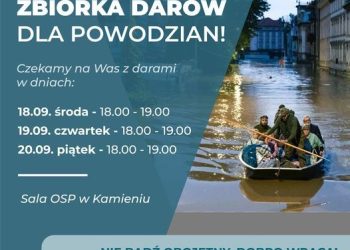 Kamień zbiera dary dla powodzian