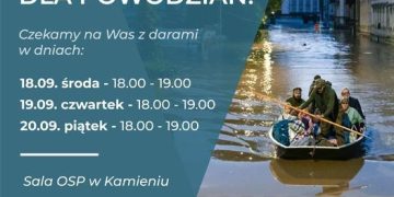 Kamień zbiera dary dla powodzian