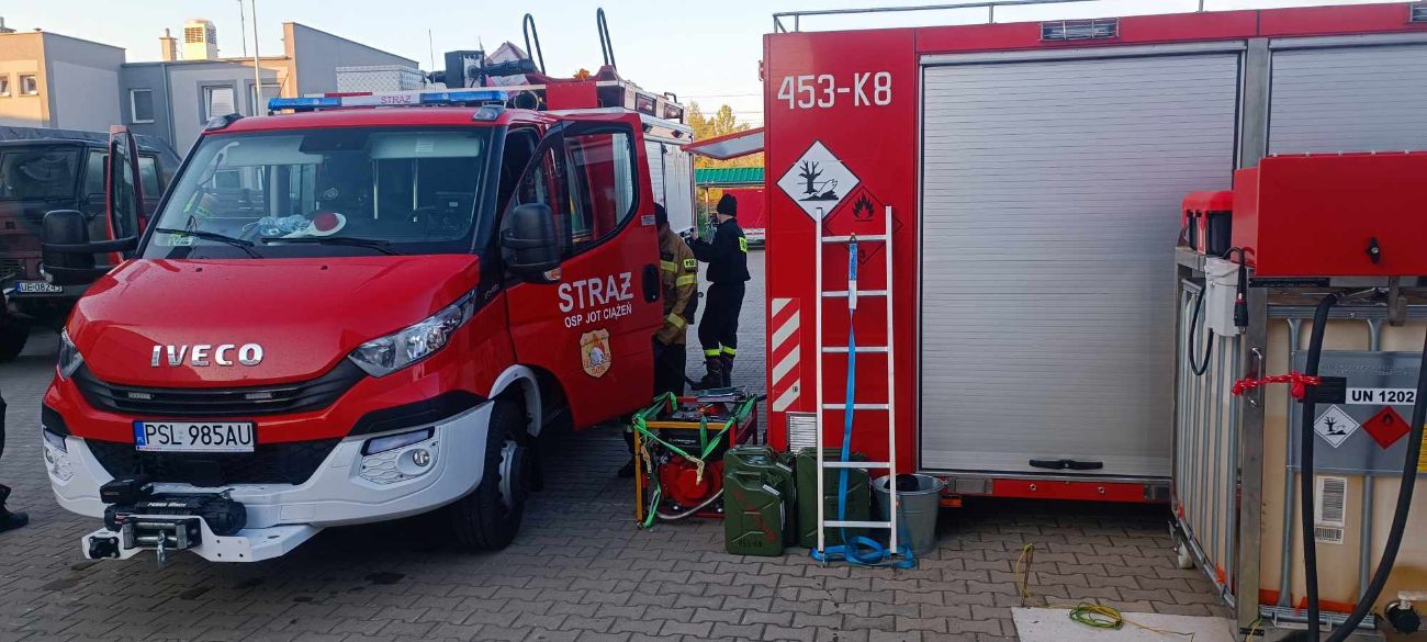 Wrócili z terenów powodziowych