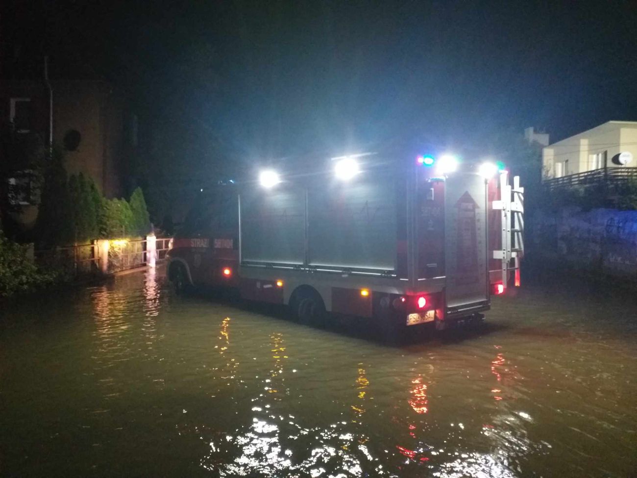 Wrócili z terenów powodziowych