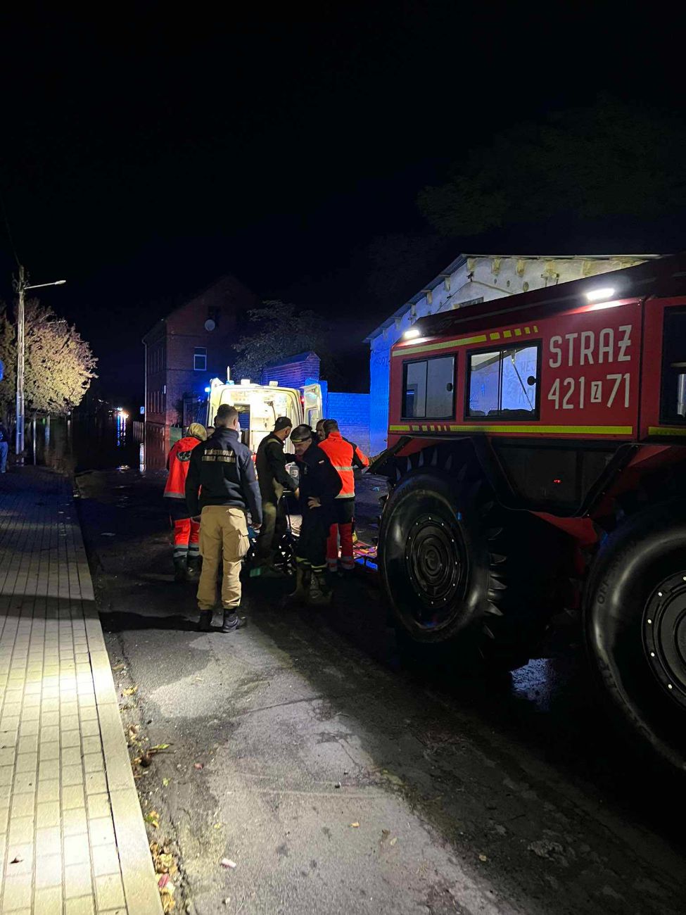 Wrócili z terenów powodziowych