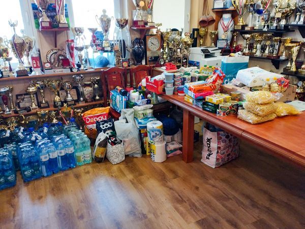 W Lądku też zbierają dary