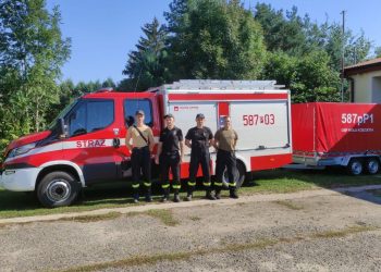 Druhowie z Woli jada na pomoc powodzianom