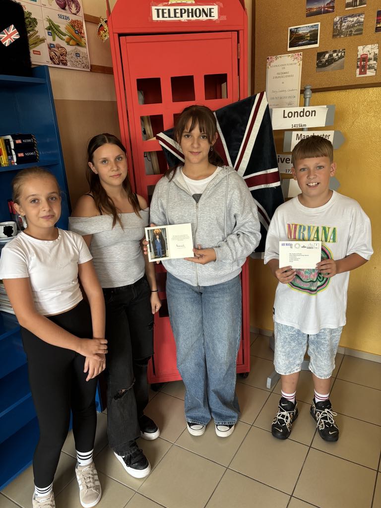 Uczniowie podnieśli na duchu… króla Wielkiej Brytanii. Karol III im podziękował