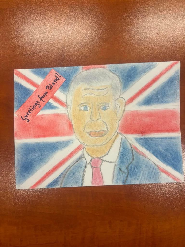 Uczniowie podnieśli na duchu… króla Wielkiej Brytanii. Karol III im podziękował