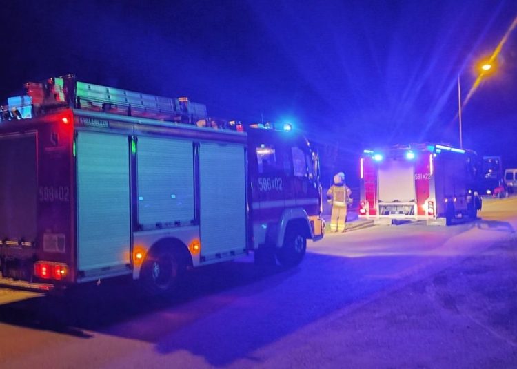 Akcja w Piotrowicach. W domu uruchomił się czujnik