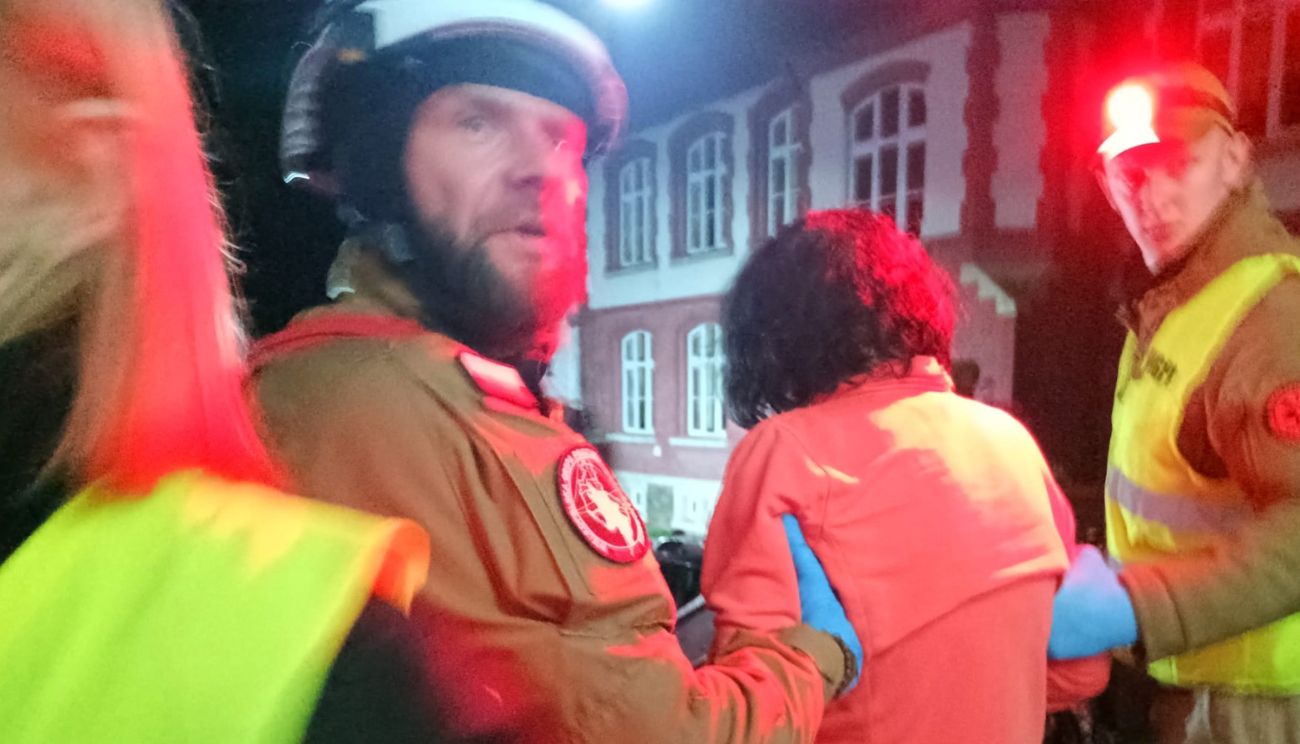 Wrócił ze Stronia Śląskiego. „Tam dzieje się niewyobrażalny dramat”