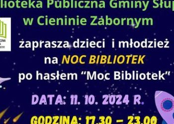Noc bibliotek w Cieninie Zabornym
