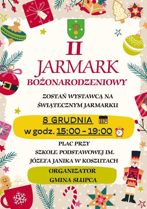 Gmina zaprasza wystawców świątecznych