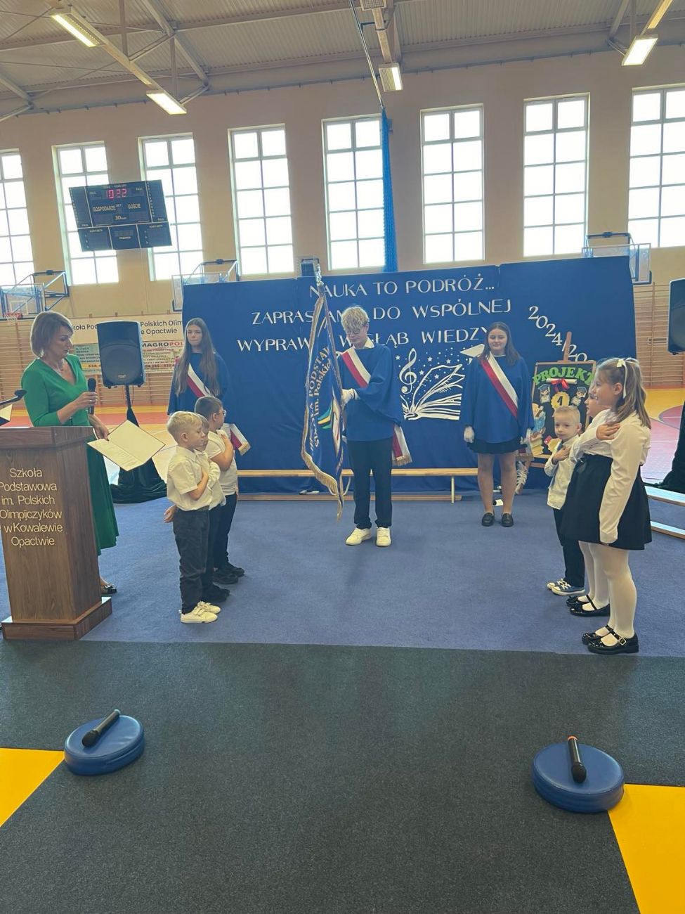 Pasowanie na ucznia w Kowalewie Op.