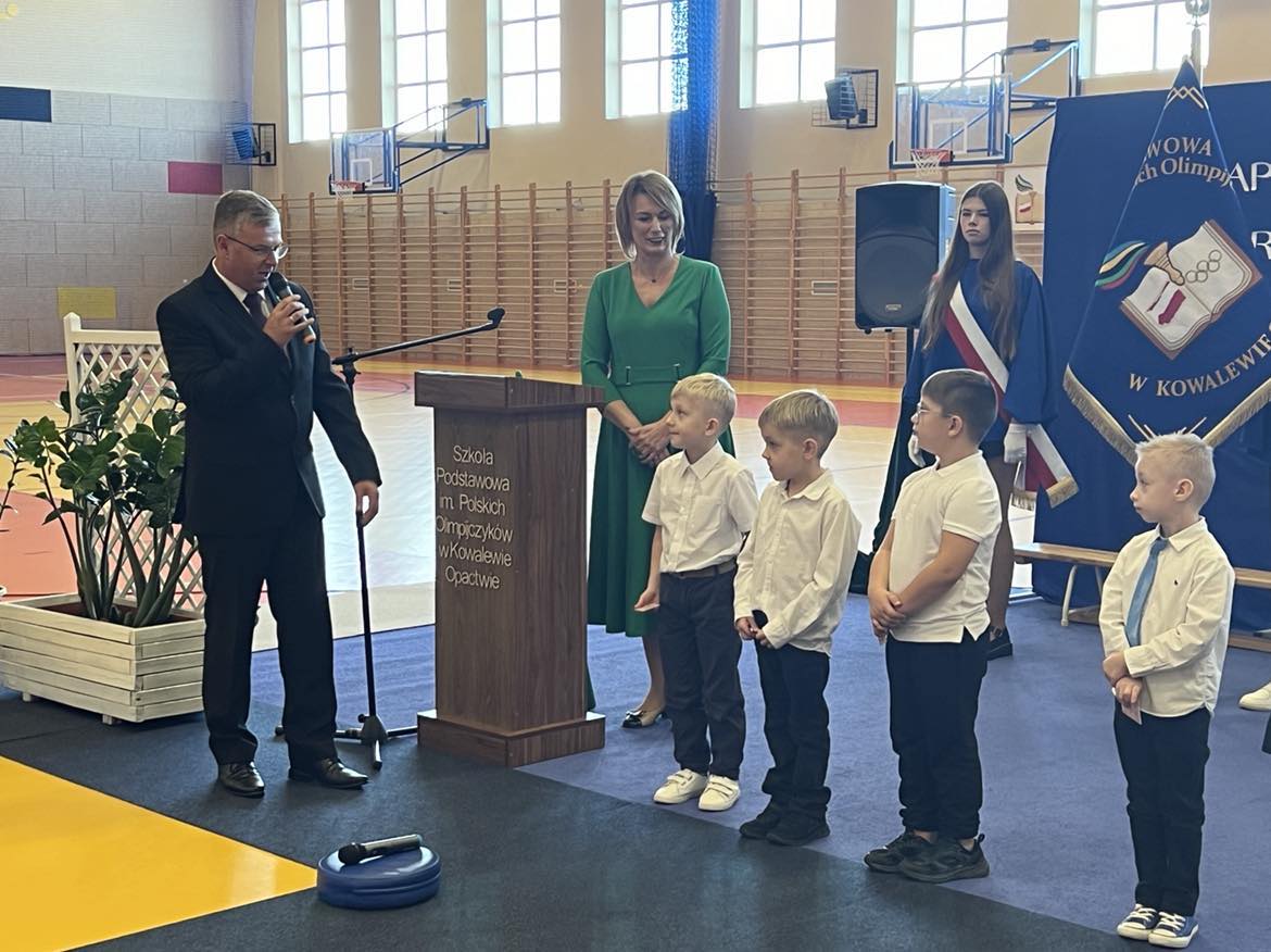 Pasowanie na ucznia w Kowalewie Op.