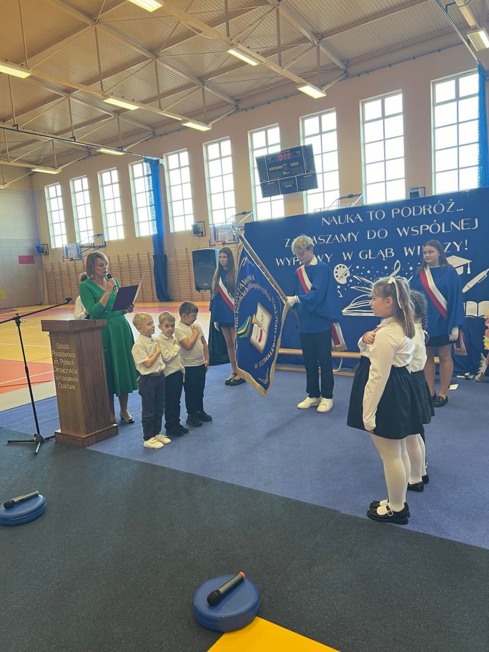 Pasowanie na ucznia w Kowalewie Op.