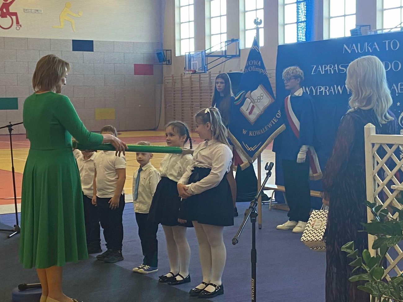 Pasowanie na ucznia w Kowalewie Op.