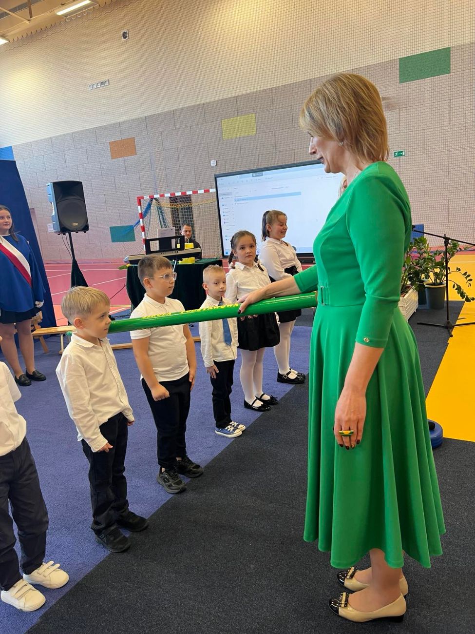 Pasowanie na ucznia w Kowalewie Op.