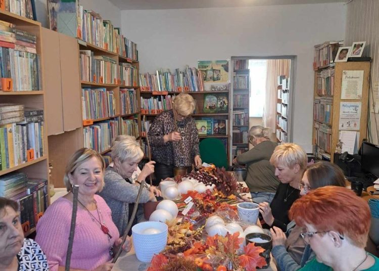 Jesiennie w cienińskiej bibliotece