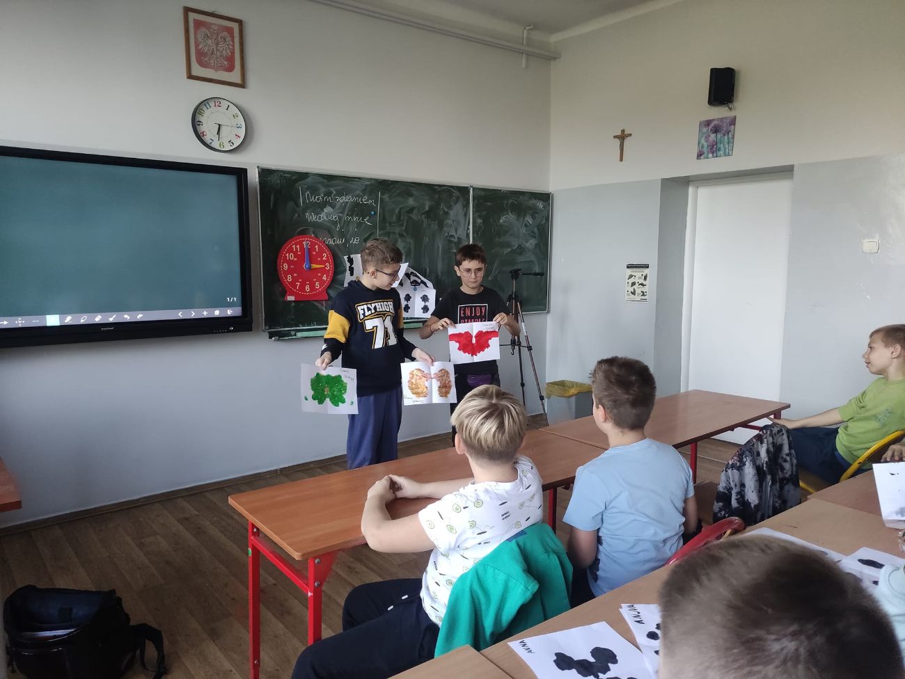 Lekcja kleksografii w Cieninie Zabornym