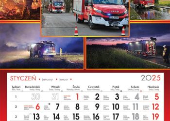 Straż w Ciążeniu zachęca do kupna kalendarzy
