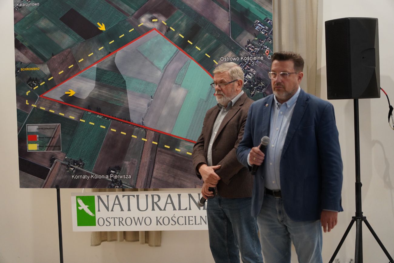 Ogromne emocje na spotkaniu ws. inwestycji w Ostrowie Kościelnym