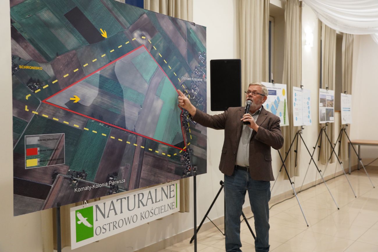 Ogromne emocje na spotkaniu ws. inwestycji w Ostrowie Kościelnym