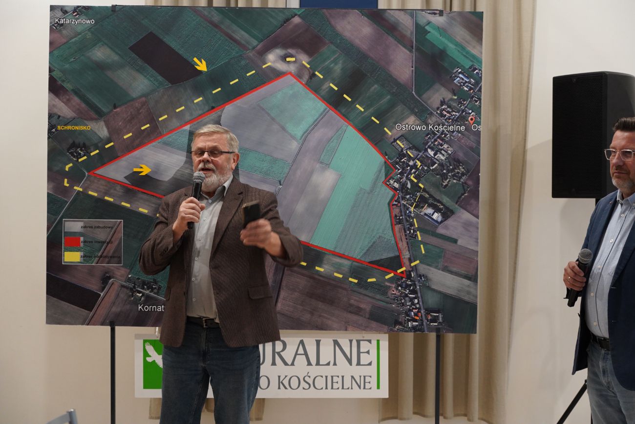 Ogromne emocje na spotkaniu ws. inwestycji w Ostrowie Kościelnym