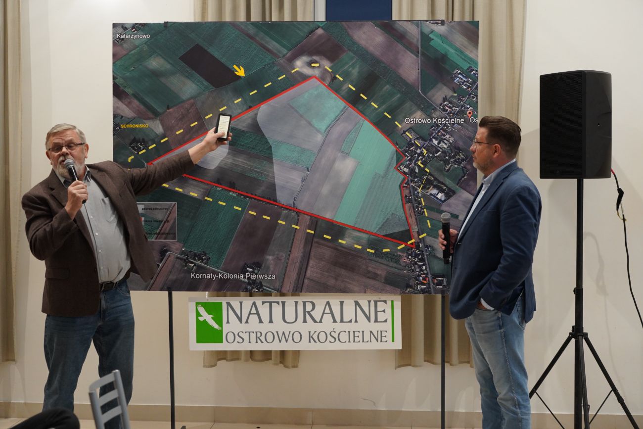 Ogromne emocje na spotkaniu ws. inwestycji w Ostrowie Kościelnym