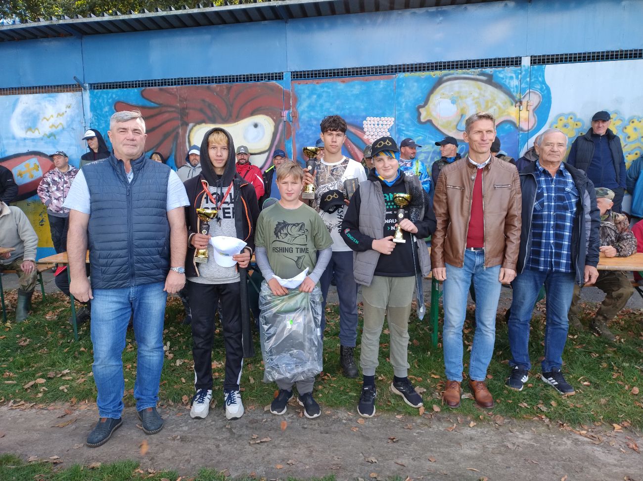 Tym razem łowili parami