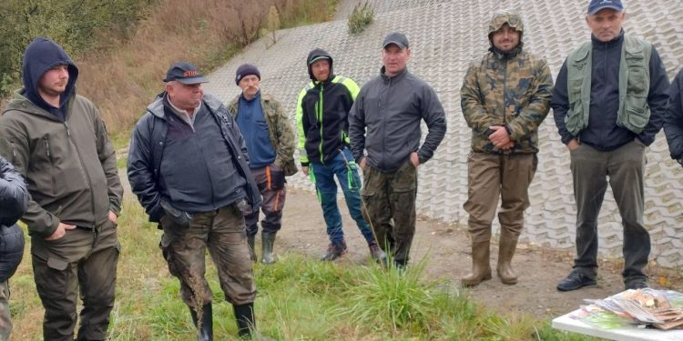 Tym razem łowili w Lądzie