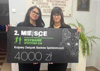 Pracownicy banku wywalczyli tę nagrodę. Przekazali szkole 4 tysiące