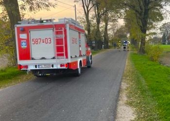 Rozszczelniony gazociąg w Kowalewie. Interweniowała straż