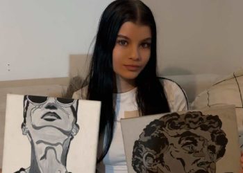 Od dzieciństwa maluje. Z farb wydobywa piękno