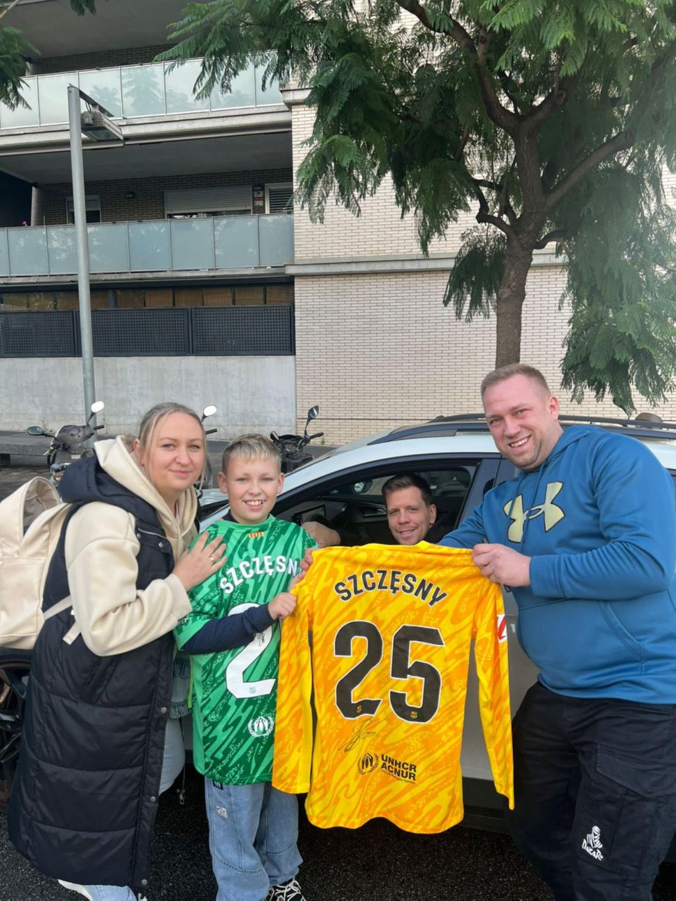 Od Wojtka Szczęsnego dostali bilety na Ligę Mistrzów. Będą wielkie emocje