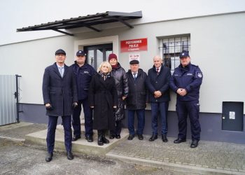 Posterunek w Zagórowie po remoncie