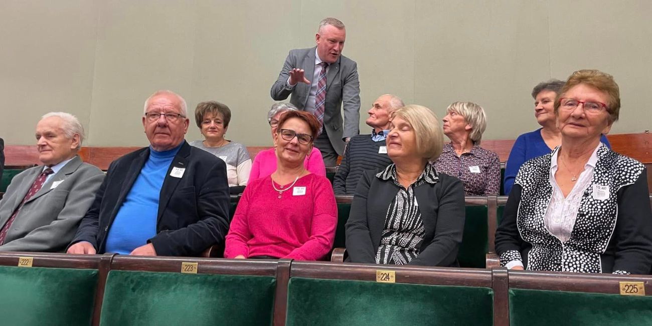 Słupczanie w Sejmie. Odwiedzili posła