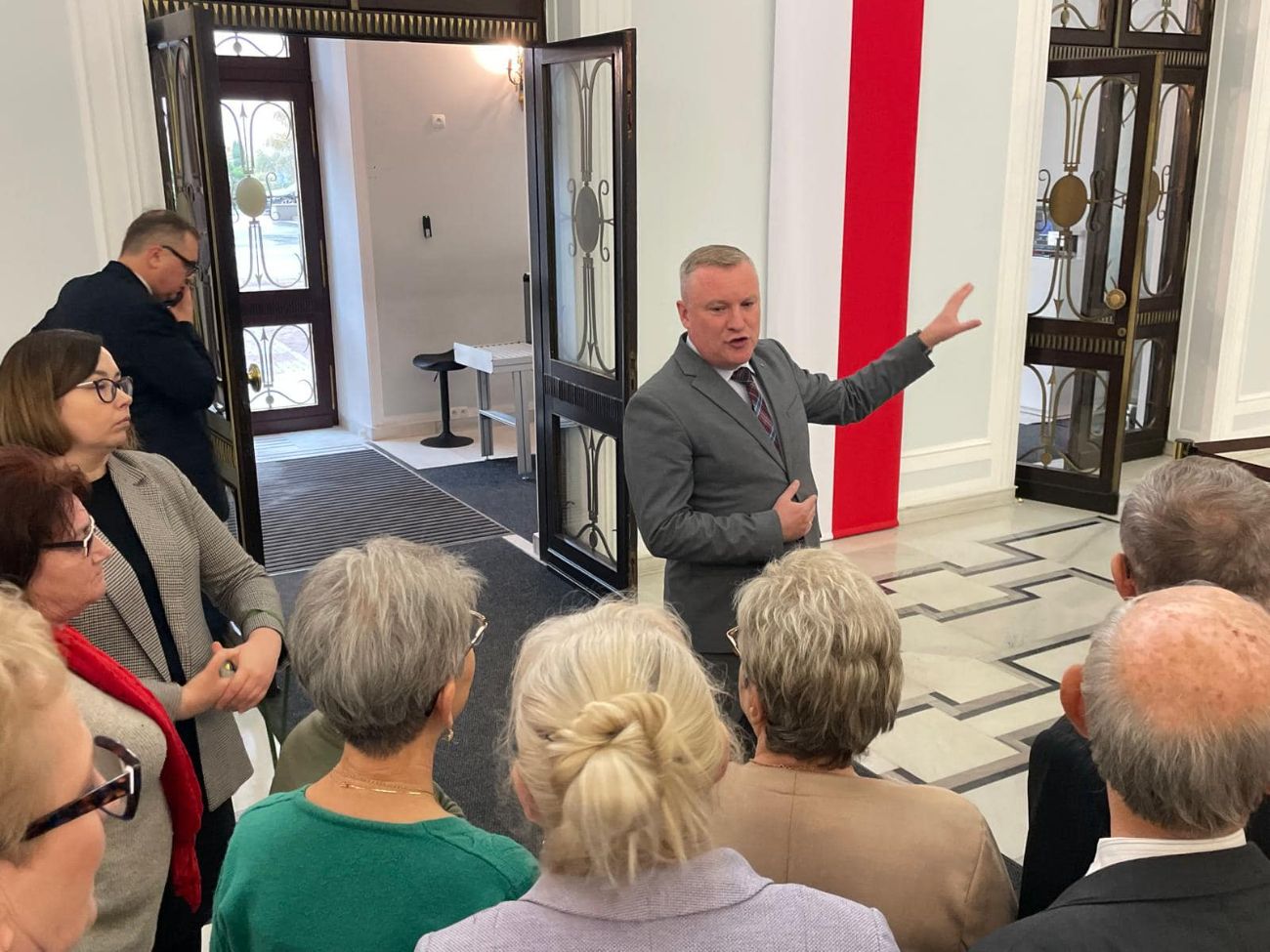 Słupczanie w Sejmie. Odwiedzili posła