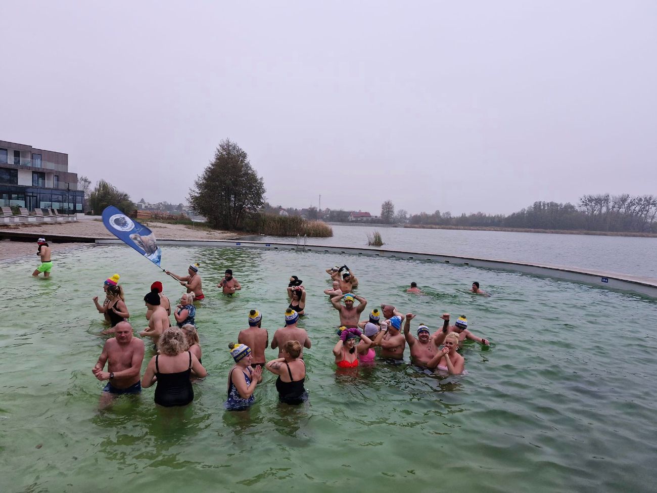 To pierwsza taka kąpiel. Była inna niż zwykle