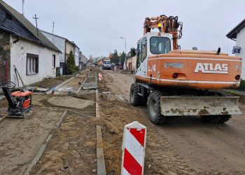 Trwają prace na ulicy 3 Maja
