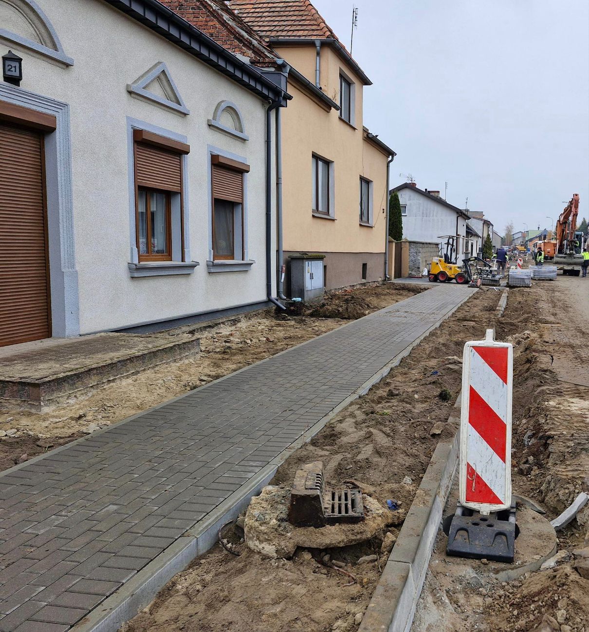 Trwają prace na ulicy 3 Maja