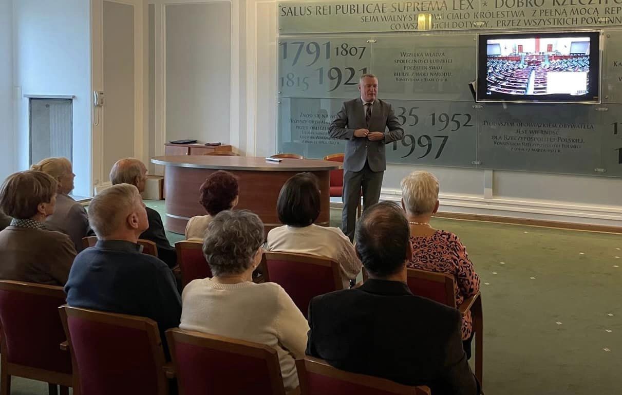 Słupczanie w Sejmie. Odwiedzili posła