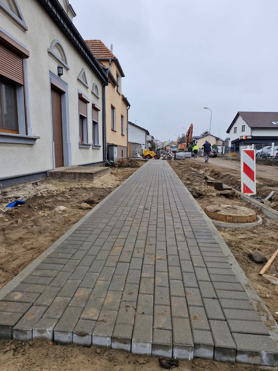 Trwają prace na ulicy 3 Maja